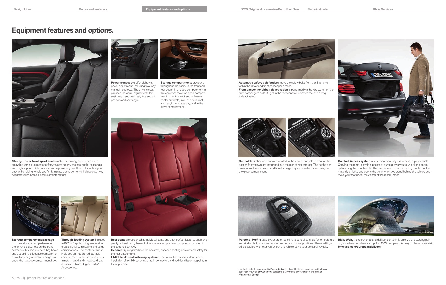 2014 BMW 4-Series Brochure Page 27